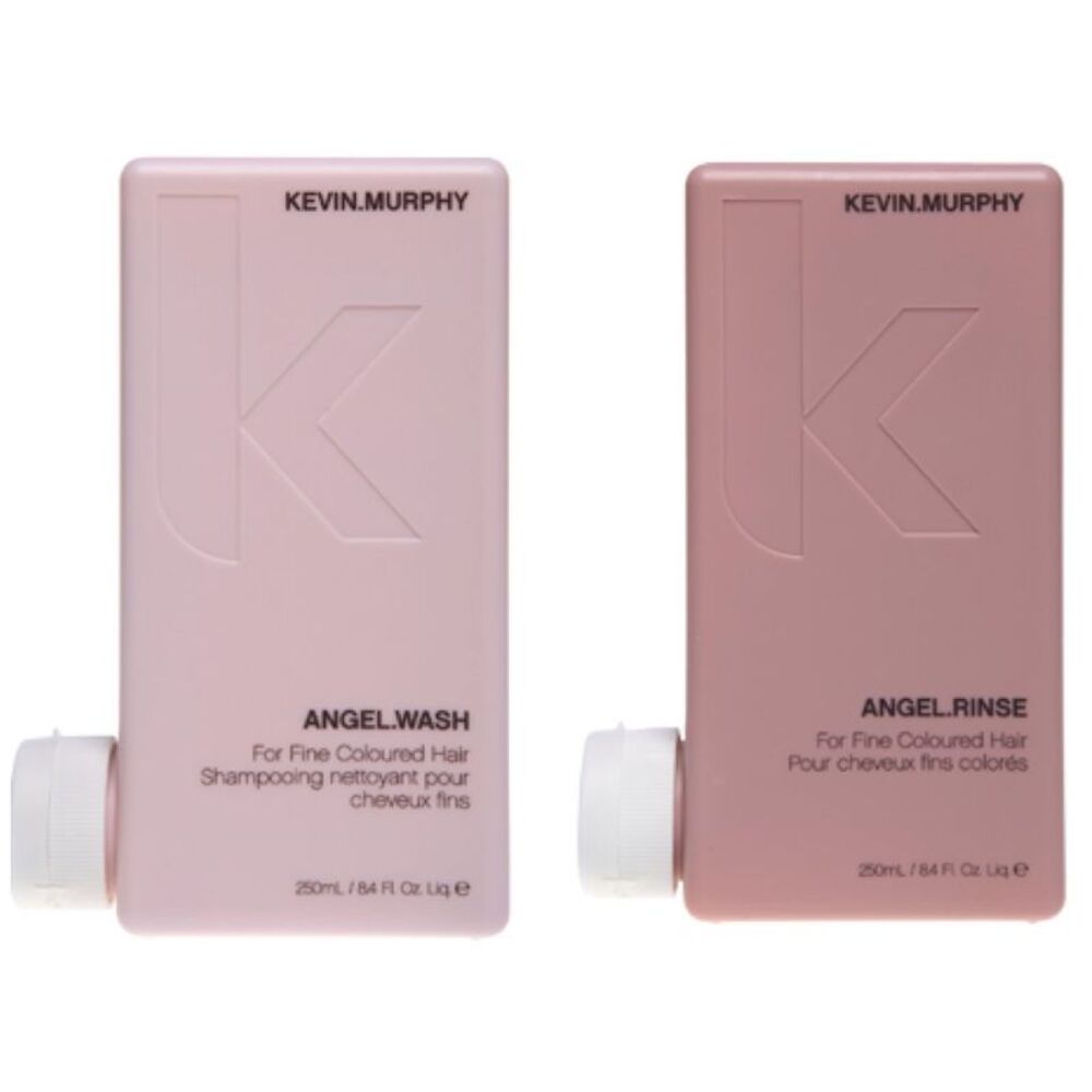 KEVIN MURPHY Angel Wash and Rinse for Fine Colored Hair Set, Pink, 8.4 ounce